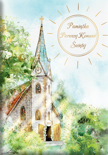 okładka Książeczka pamiątka Pierwszej Komunii Świętej książka