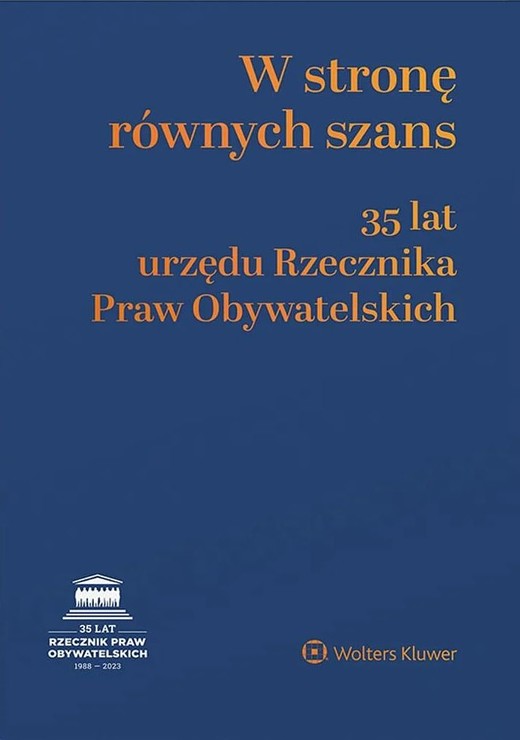 okładka W stronę równych szans. 35 lat urzędu Rzecznika Praw Obywatelskich książka