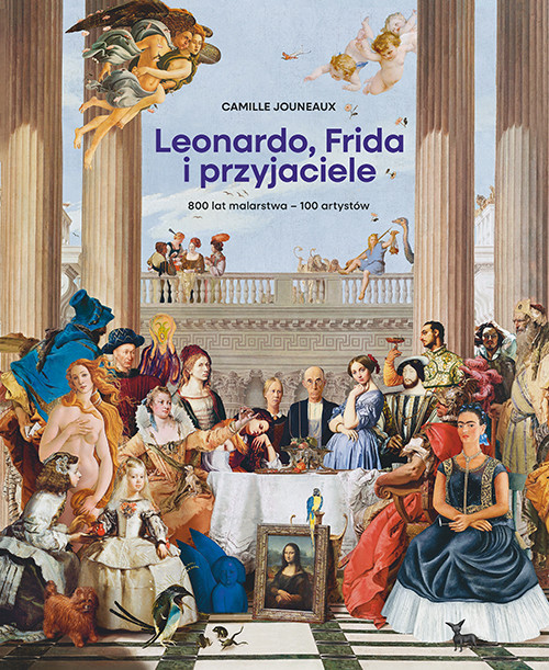 okładka Leonardo, Frida i przyjaciele książka | Camille Jouneaux