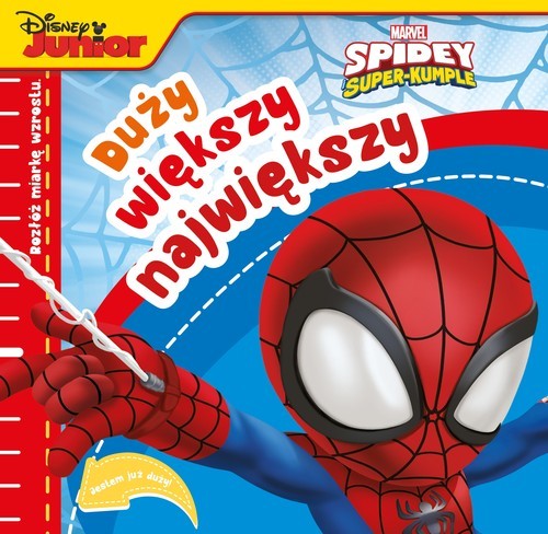 okładka Duży większy największy Marvel Spidey i Super-kumple książka