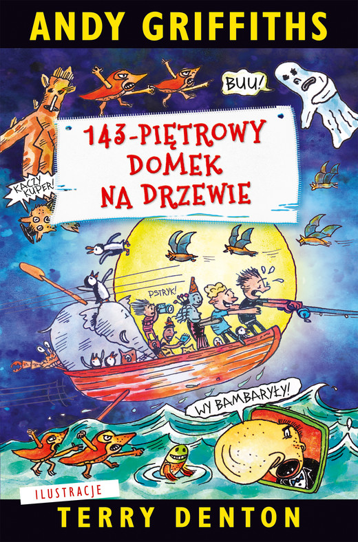 okładka 143-piętrowy domek na drzewie wyd. 2025 książka