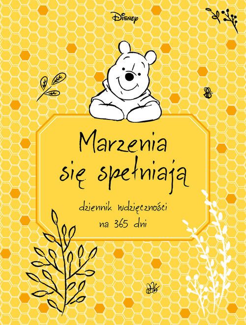 okładka Dzienniczek wdzięczności. Disney Kubuś i przyjaciele książka