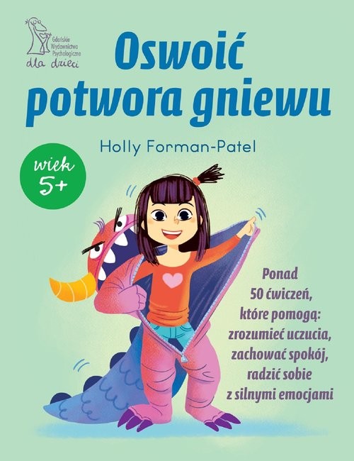 okładka Oswoić potwora gniewu książka | Forman-Patel Holly