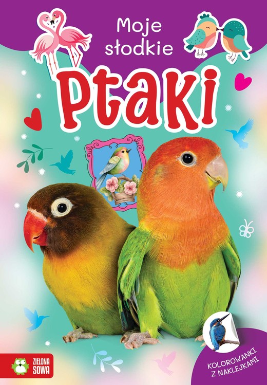 okładka Ptaki. Moje słodkie zwierzaki książka