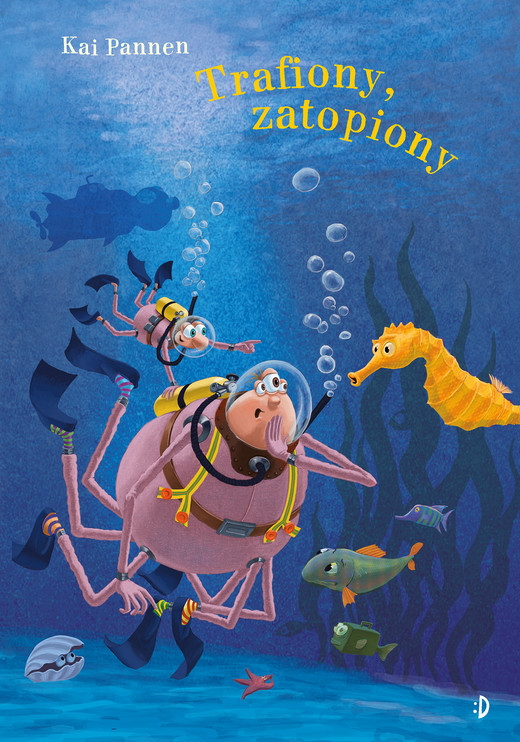 okładka Trafiony, zatopiony. Pająk i Mucha. Tom 7 książka