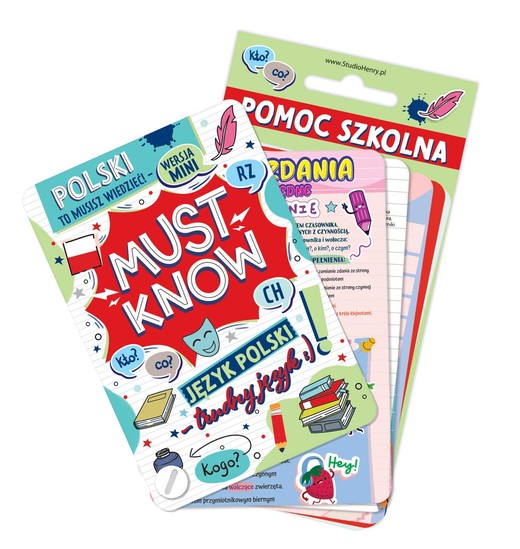okładka Kieszonka Must Know Język Polski książka