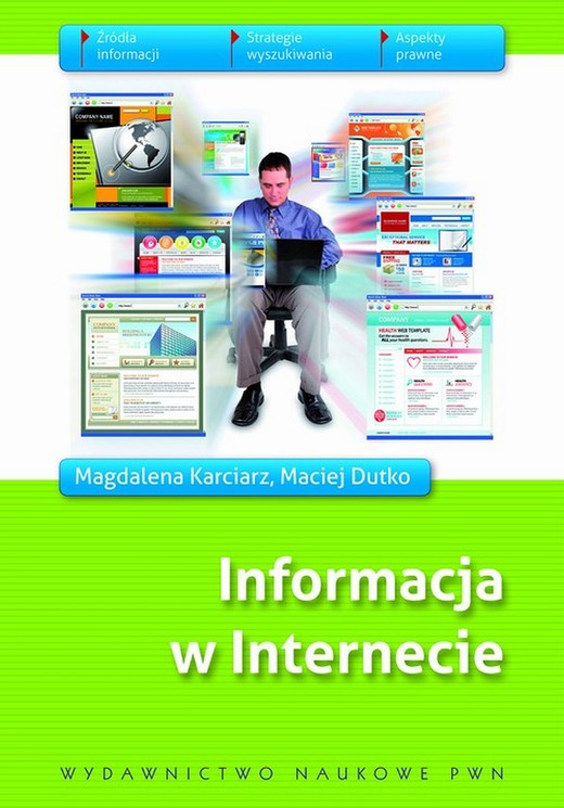 okładka Informacja w internecie ebook | epub, mobi | Maciej Dutko, Magdalena Karciarz