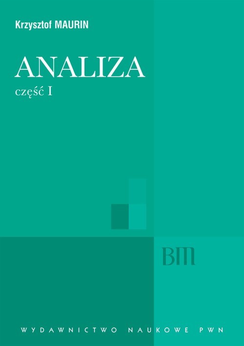 okładka Analiza, cz. 1 ebook | pdf | Krzysztof Maurin