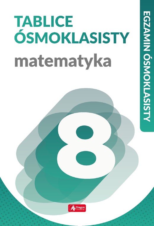 okładka Matematyka tablice ósmoklasisty egzamin ósmoklasisty książka | Halina Juraszczyk