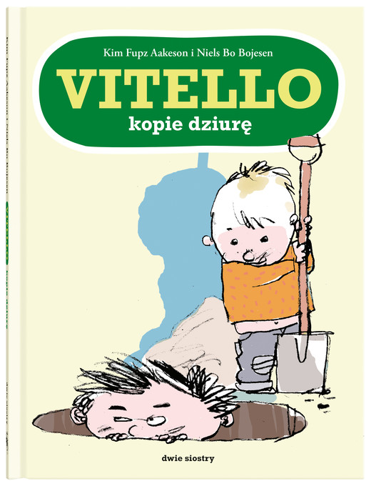 okładka Vitello kopie dziurę książka