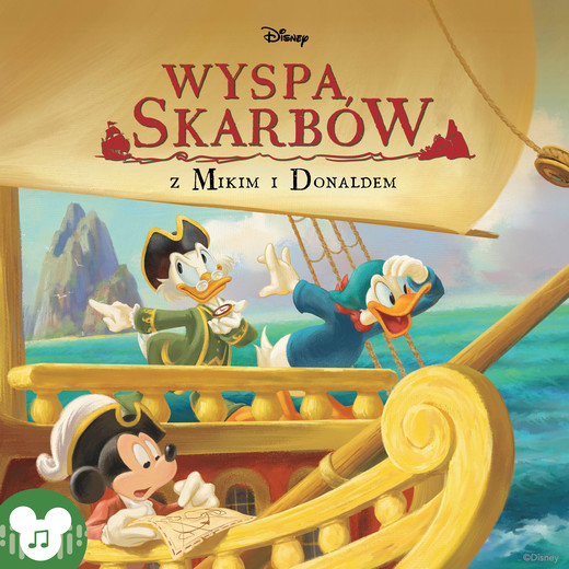 okładka Disney. Wyspa skarbów z Mikim i Donaldem audiobook | MP3 | Autor zbiorowy