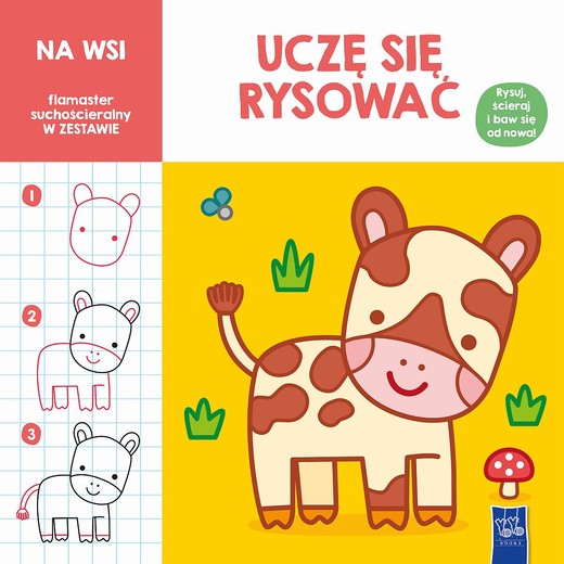 okładka Uczę się rysować. Na wsi książka