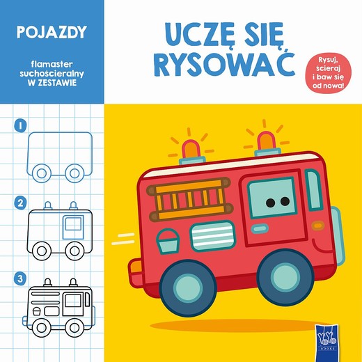 okładka Uczę się rysować. Pojazdy książka