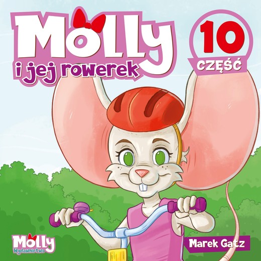 okładka Molly i jej rowerek część 10 książka