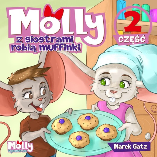okładka Molly z siostrami robią muffinki częś 2 książka