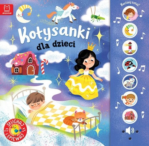 okładka Kołysanki dla dzieci. Słuchaj i śpiewaj! książka | Anna Podgórska