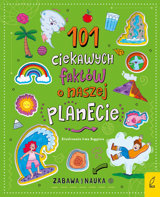 okładka 101 ciekawych faktów o naszej planecie książka