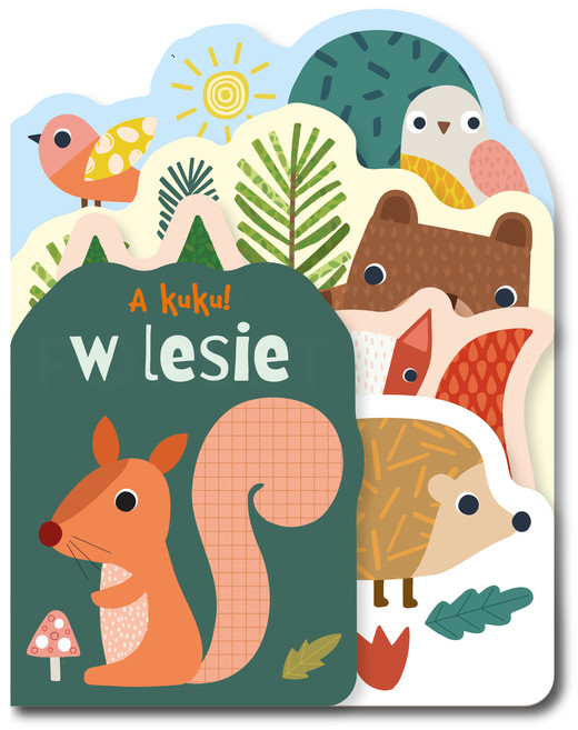 okładka W lesie. A kuku! książka