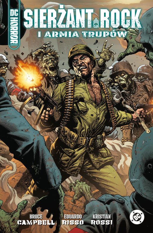 okładka Sierżant Rock i armia trupów. DC Horror książka