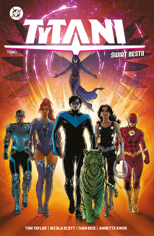 okładka Tytani. Świat Bestii. Tom 1. Uniwersum DC książka