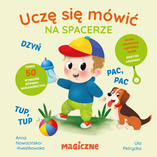 okładka Na spacerze. Uczę się mówić książka