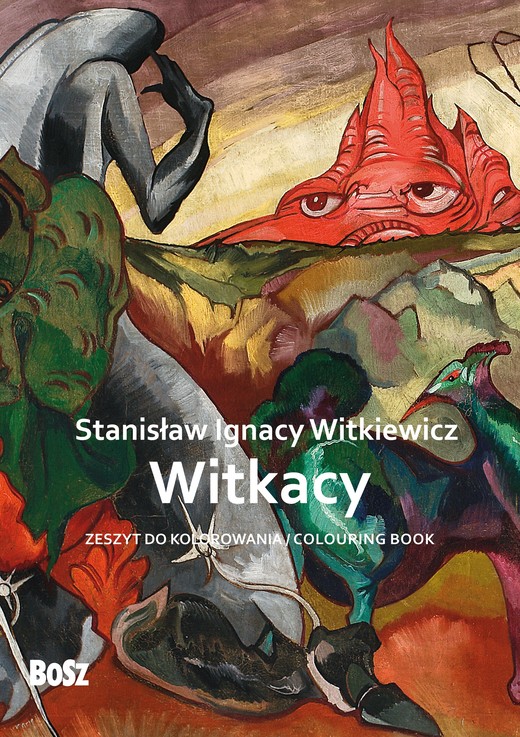 okładka Stanisław Ignacy Witkiewicz. Witkacy. Zeszyt do kolorowania książka