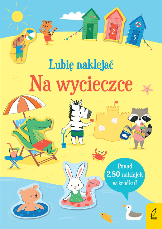 okładka Na wycieczce. Lubię naklejać książka