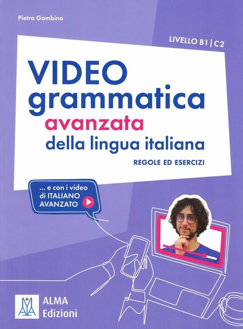 okładka Video grammatica della lingua italiana B1-C2 podręcznik + zawartość online książka