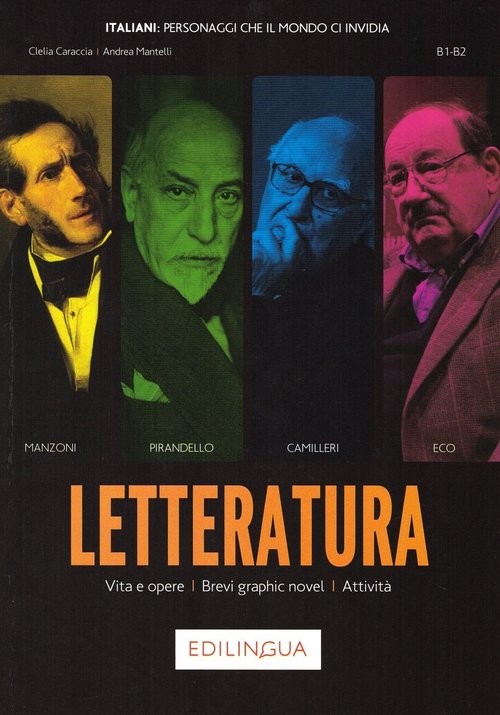 okładka Collana Italiani Personaggi che il mondo ci invidia Letteratura książka