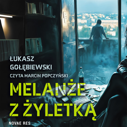 okładka Melanże z żyletką audiobook | MP3 | Łukasz Gołębiewski