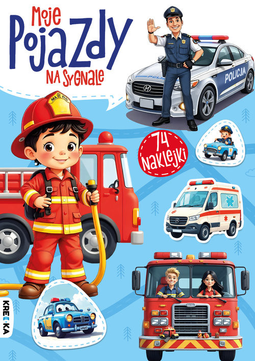 okładka Moje pojazdy na sygnale książka