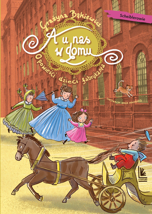 okładka A u nas w domu. Opowieści dzieci fabrykanta wyd. 2025 książka