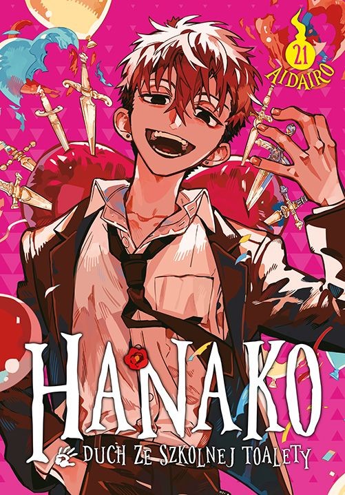 okładka Hanako, duch ze szkolnej toalety. Tom 21 książka