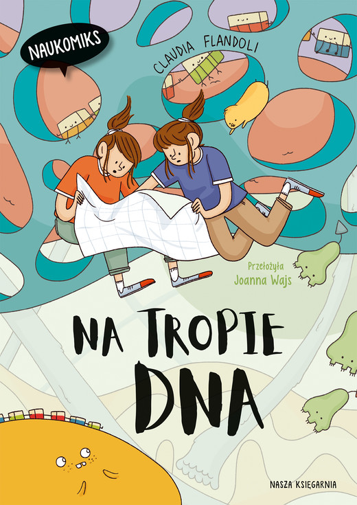 okładka Na tropie DNA. Naukomiks książka