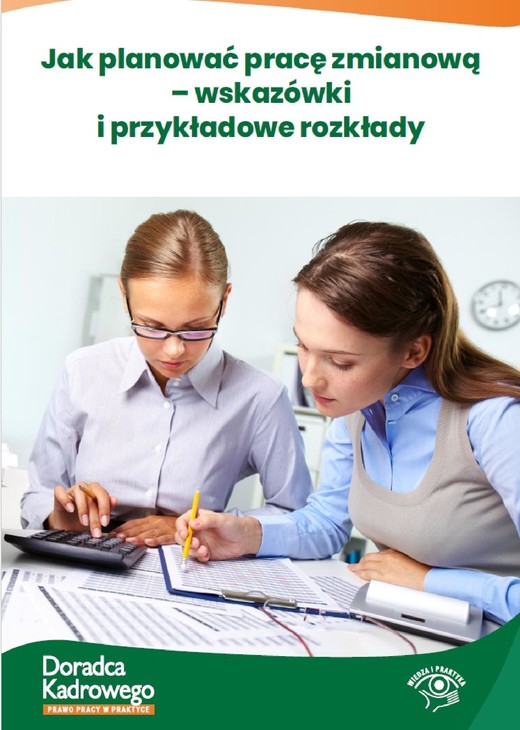 okładka Jak planować pracę zmianową – wskazówki i przykładowe rozkłady ebook | epub, mobi, pdf | Joanna Suchanowska, Szymon Sokolik
