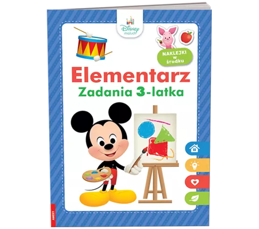 okładka Elementarz Maluch zadania 3-latka MCN-9202 książka