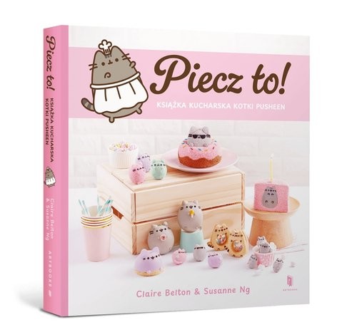 okładka Piecz to! Książka kucharska kotki Pusheen książka