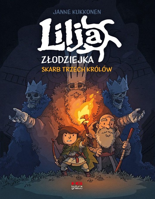 okładka Lilja złodziejka. Skarb trzech królów książka