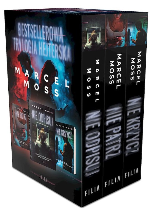 okładka Pakiet Nie odpisuj / Nie patrz / Nie krzycz książka