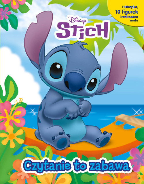 okładka Czytanie to zabawa Disney Stich książka