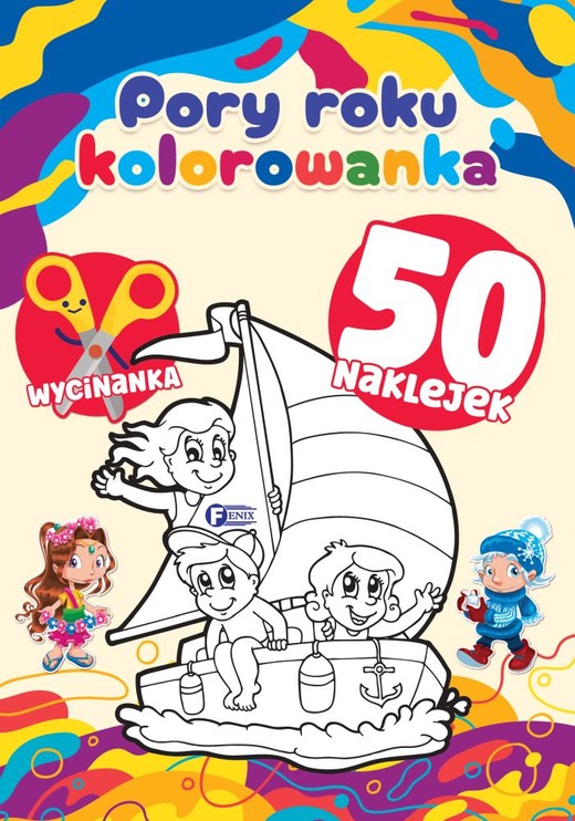 okładka Pory roku. Kolorowanka książka