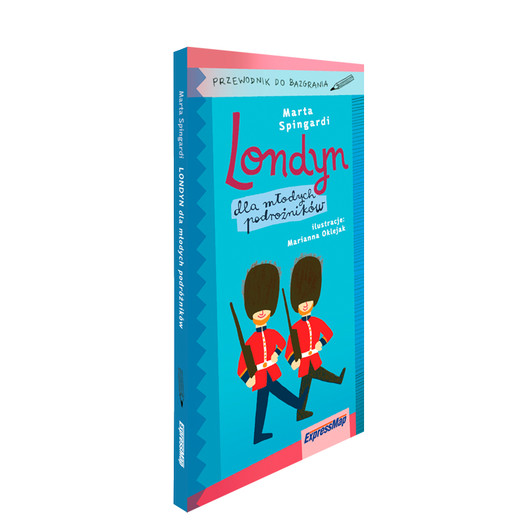 okładka Londyn dla młodych podróżników przewodnik do bazgrania 2024 książka