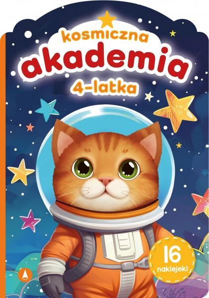 okładka Kosmiczna akademia 4-latka książka