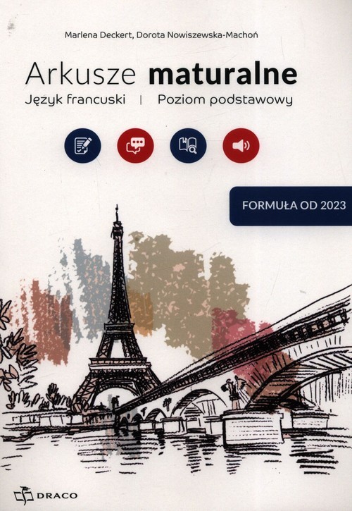 okładka Arkusze maturalne Język francuski Poziom podstawowy Formuła od 2023 książka
