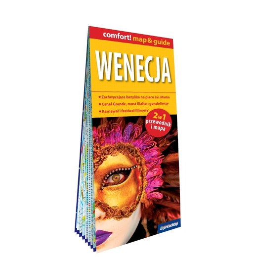 okładka Wenecja map&guide PL laminat 2024 książka