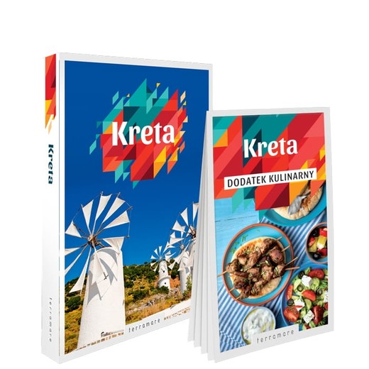okładka Kreta Przewodnik ilustrowany z dodatkiem kulinarnym Terramare 2025 książka