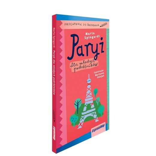 okładka Paryż dla młodych podróżników przewodnik do bazgrania 2024 książka