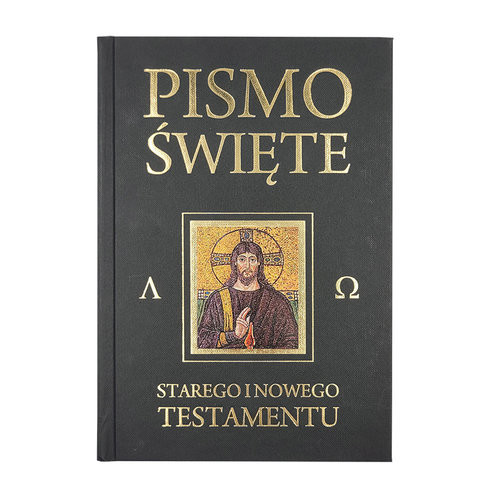 okładka Pismo Święte Starego i Nowego Testamentu (czarne) książka