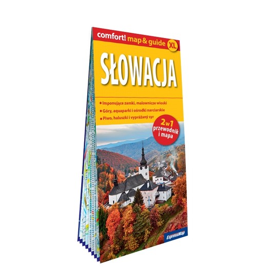 okładka Słowacja map&guide XL PL laminat 2024 książka