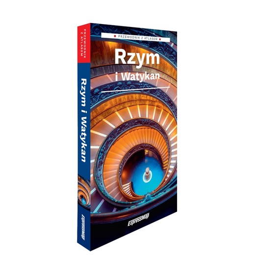 okładka Rzym przewodnik z atlasem 2024 książka